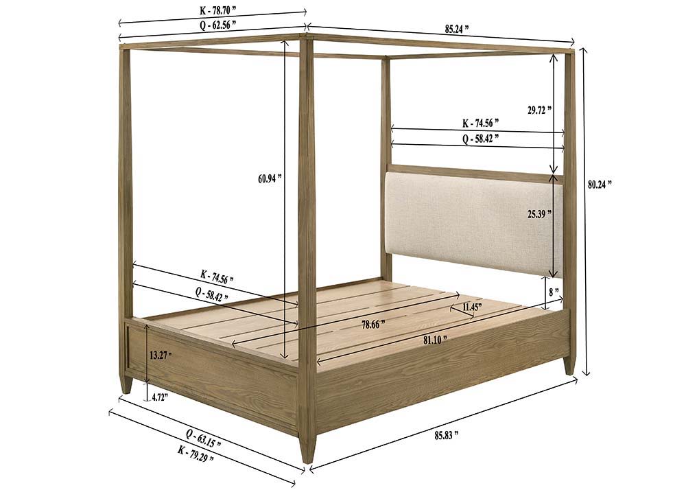 Sienna - Canopy Bed Crown Mark