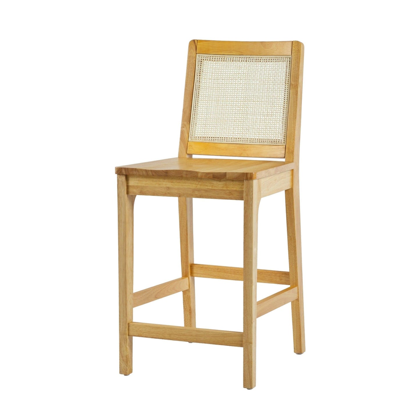 Transitional Counter Stool (Set of 2) - Natural Walker Edison