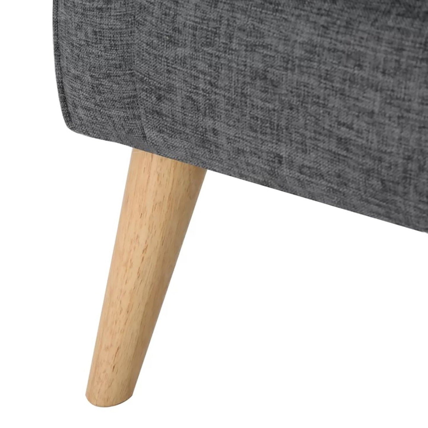 Classic Loveseat With Rolled Armrests And Button Tufting Noble House