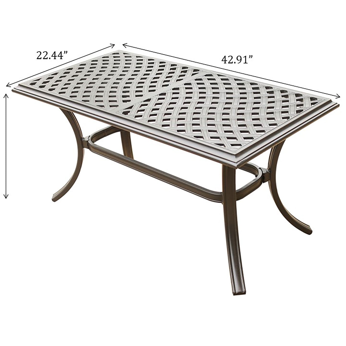 Coffee Table - Espresso Brown Home Essentials