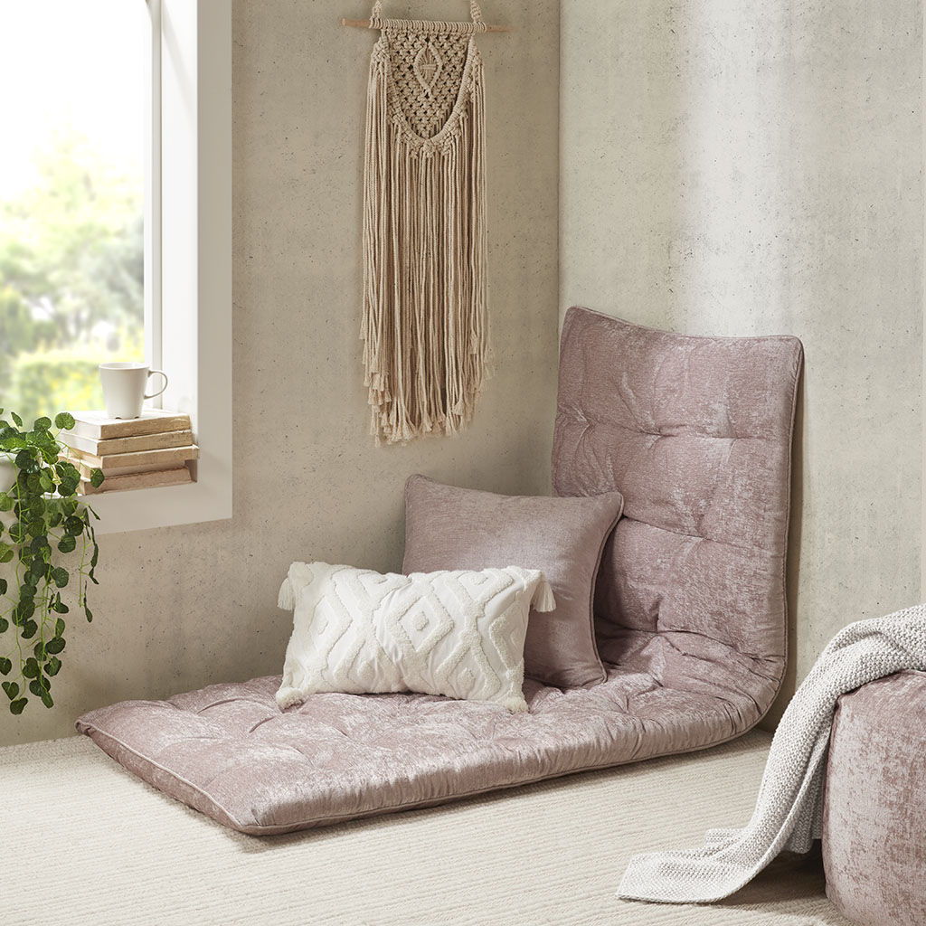 Edelia - Lounge Floor Pillow Cushion - Blush Intelligent Design