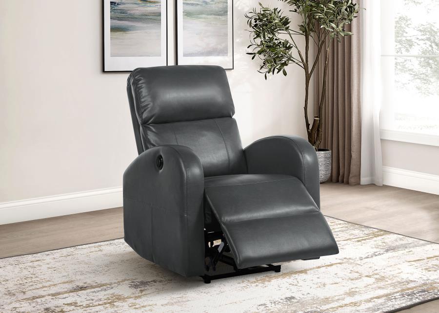 Grant - Upholstered Power Recliner Chair Coaster Fine Furniture