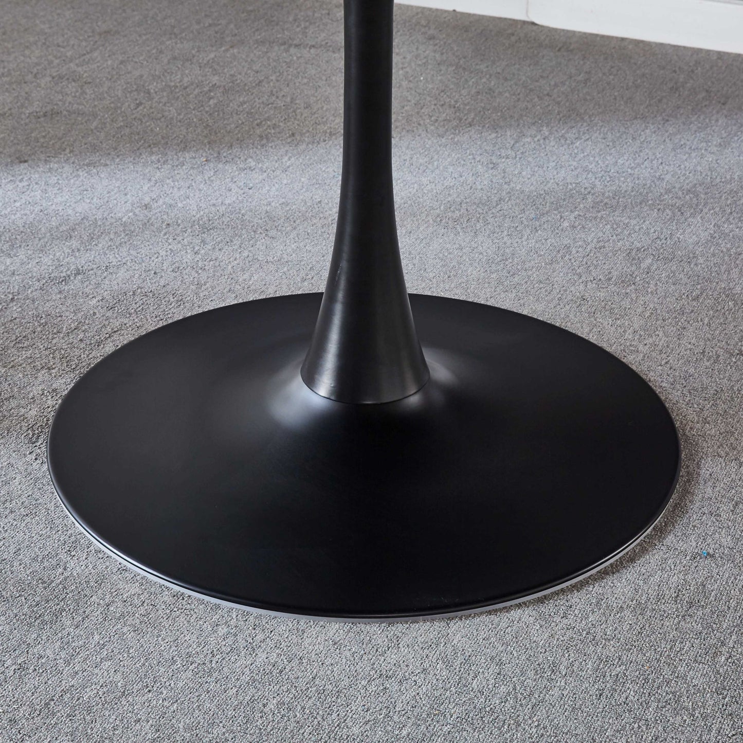 Tulip Table Mid-Century Dining Table With Round MDF Table Top, Pedestal Dining Table, End Table Leisure Coffee Table Home Essentials