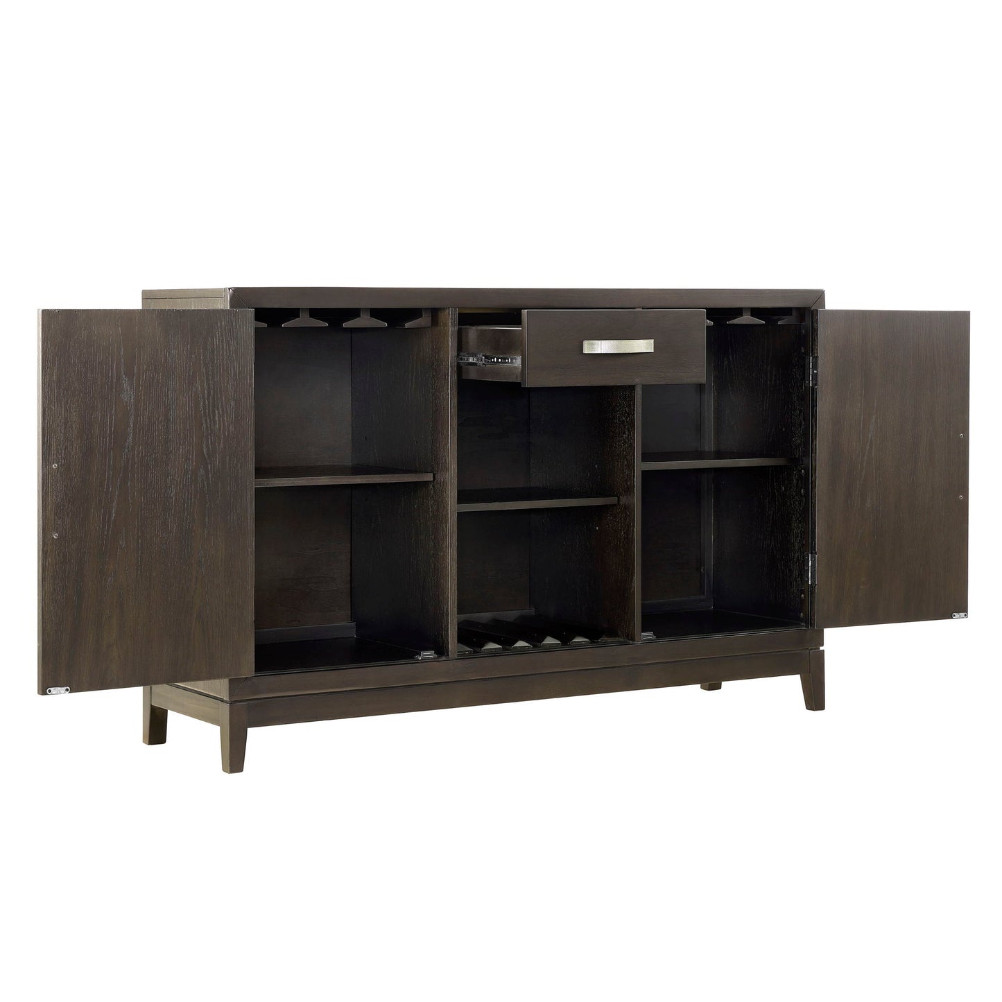 Jeffries - Sideboard - Espresso Crown Mark