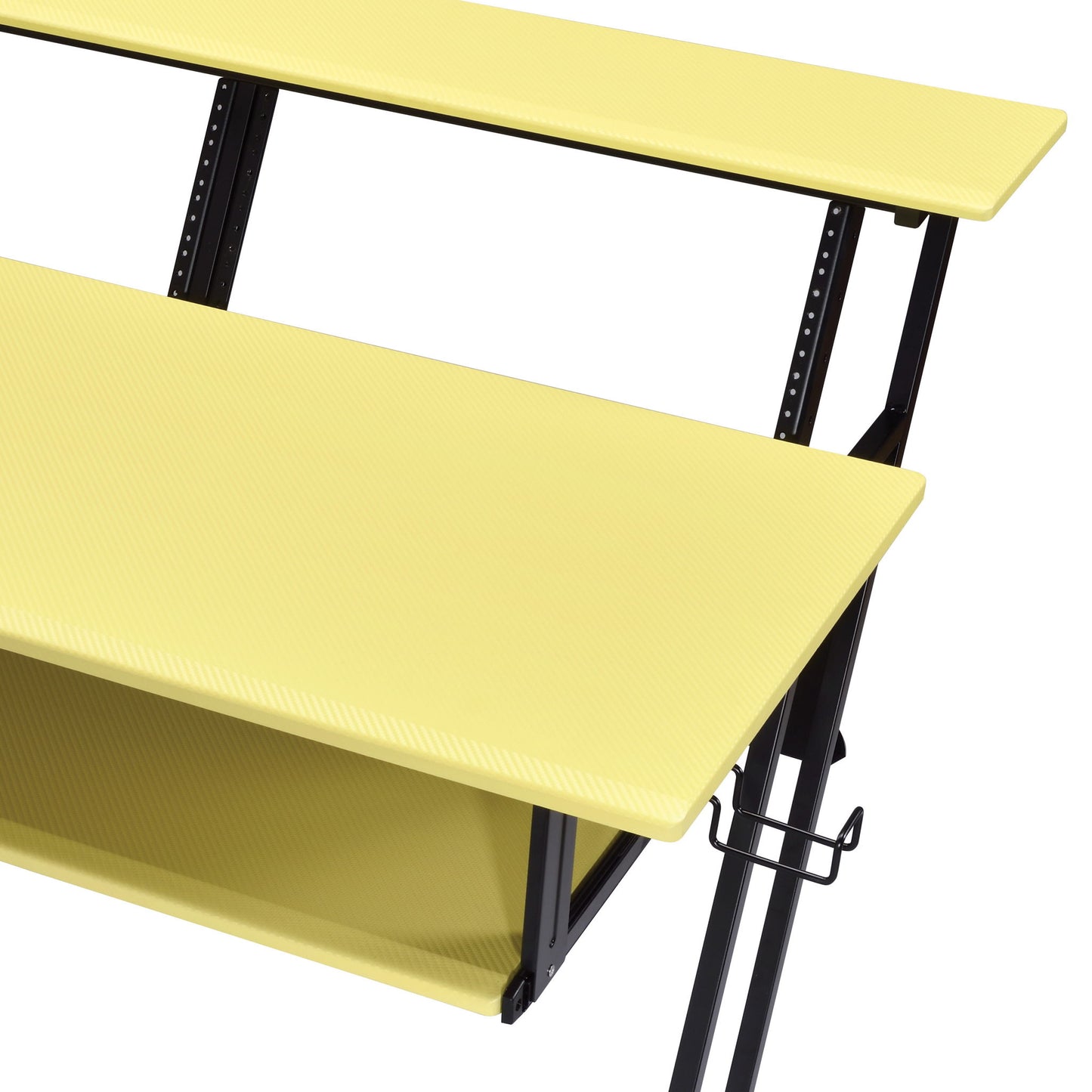 Suitor - Music Recording Studio Desk - Black / Yellow Acme