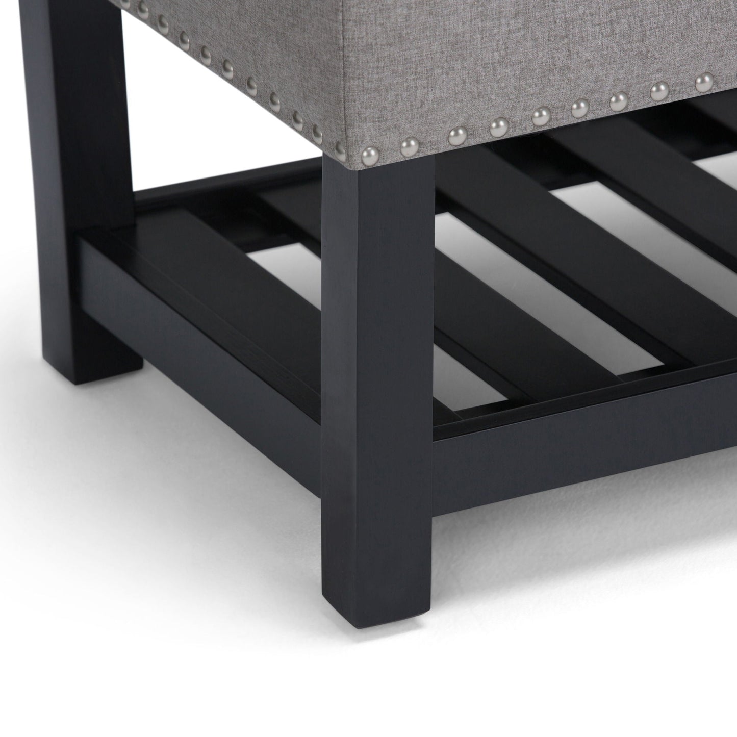Lomond - Upholstered Storage Ottoman Bench Simpli-Home