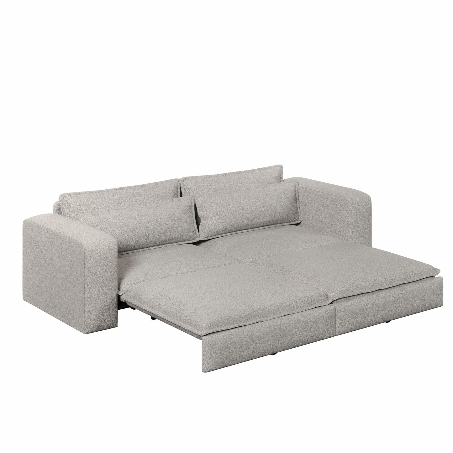 Sleeper Pull Out Sofa Bed, 3 In 1 Convertible Chaise Lounge Home Essentials
