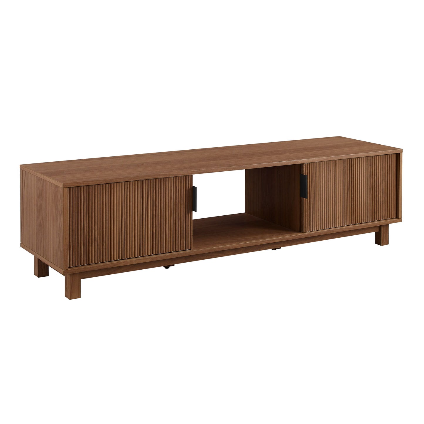 Modern Fluted Door Minimalist TV Stand Walker Edison
