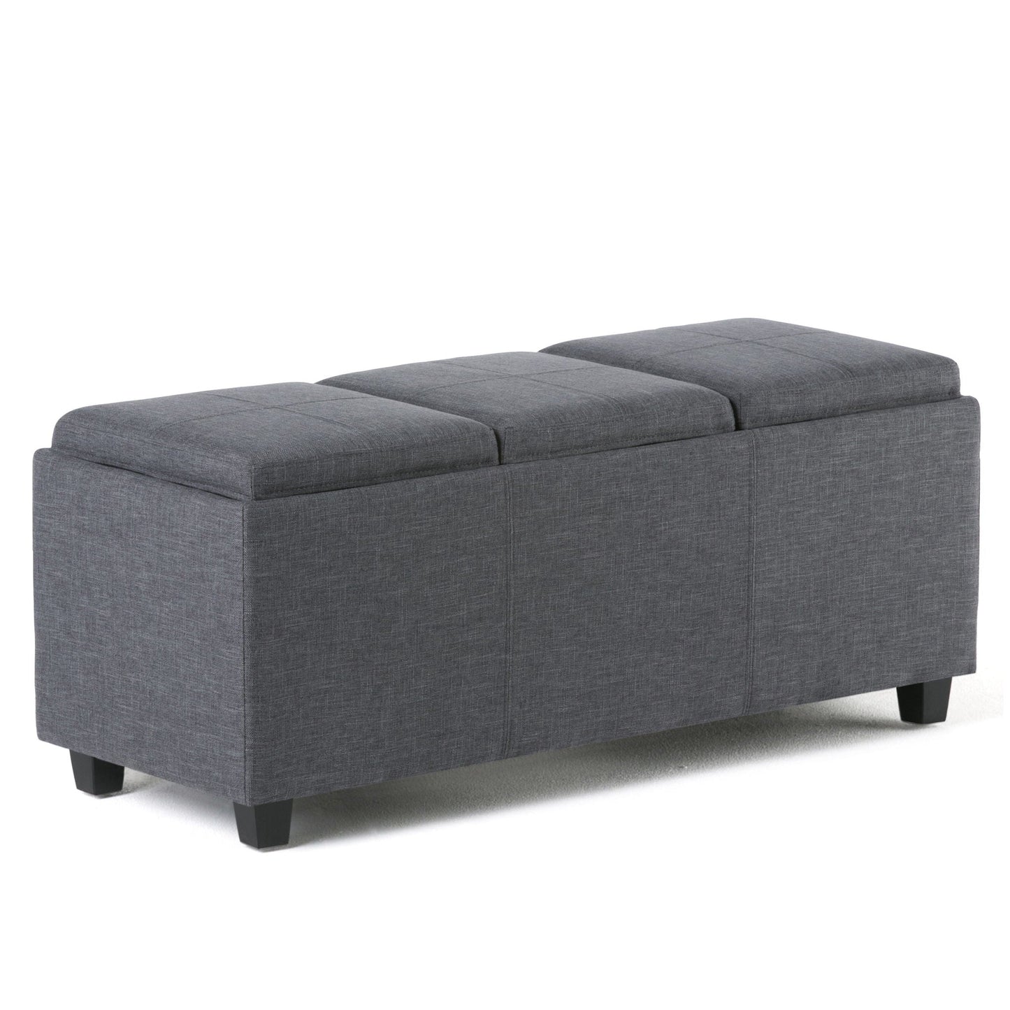 Avalon - Upholstered Storage Ottoman Simpli-Home