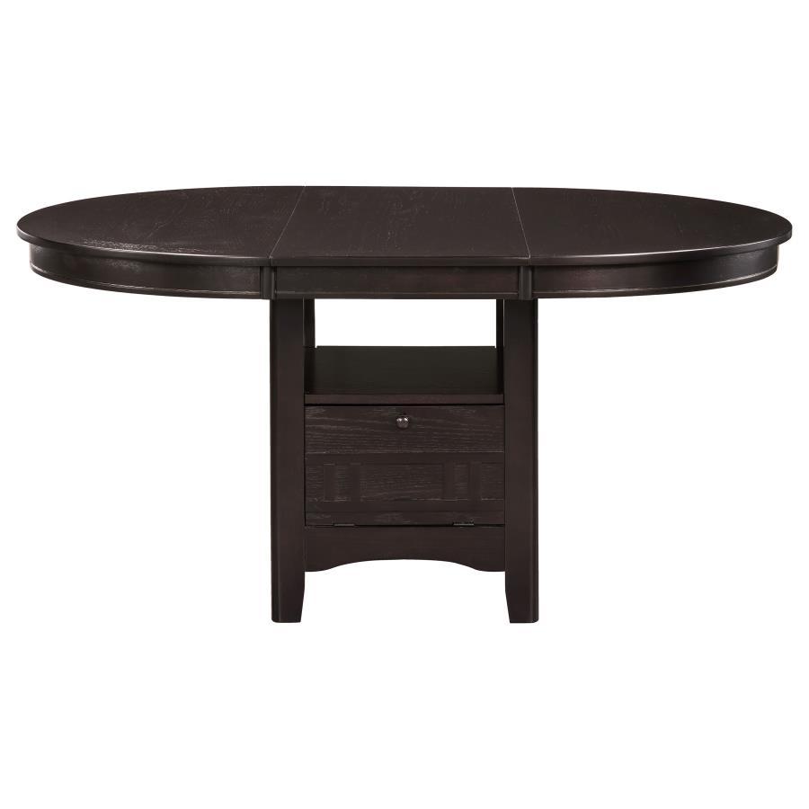 Lavon - Oval Extension Leaf Dining Table CoasterEveryday