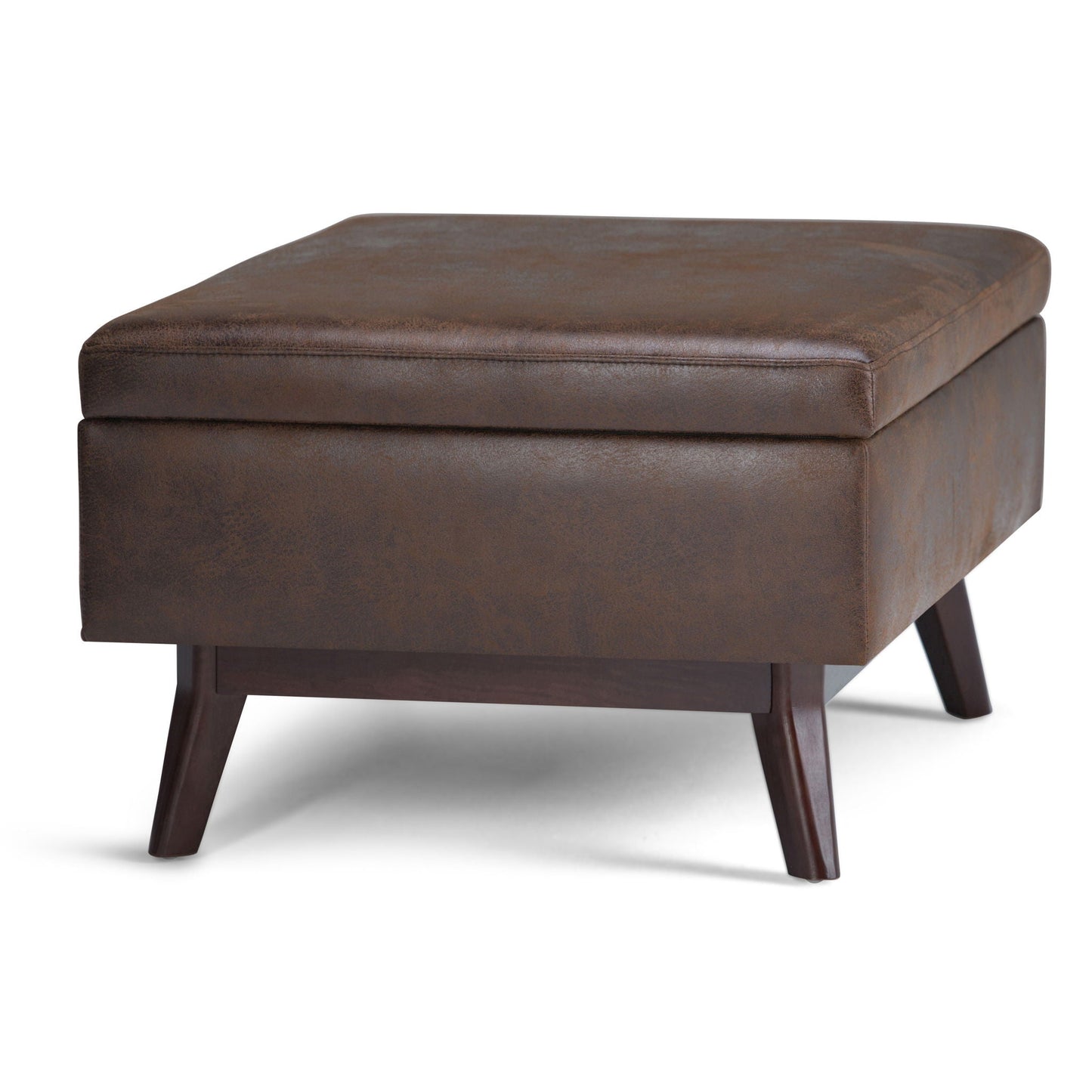 Owen - Upholstered Rectangular Storage Ottoman Simpli-Home