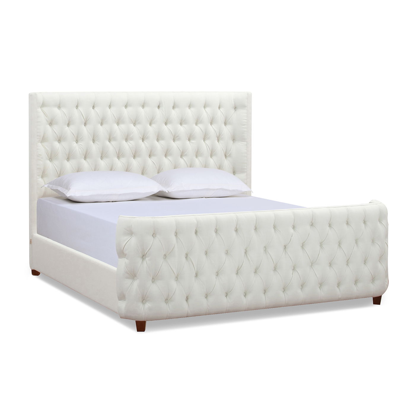 Brooklyn - Tufted Panel Bed Headboard And Footboard Set Jennifer Taylor Home
