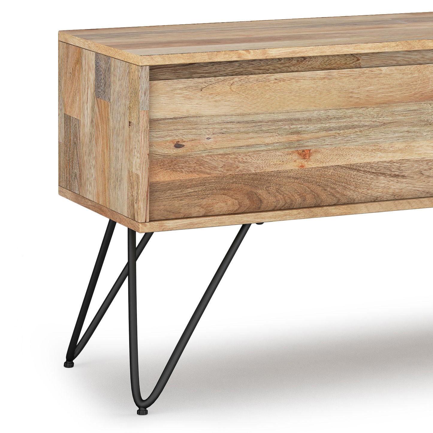 Hunter - Handcrafted TV Media Stand - Natural Simpli-Home