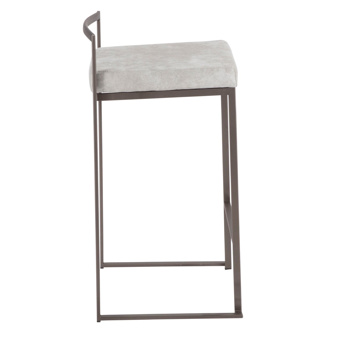 Fuji - Industrial Stackable Counter Stool Elegant Design Lumi Source