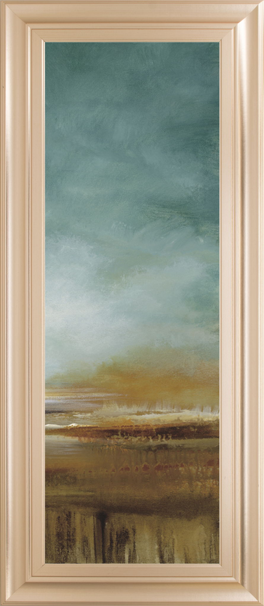 New Horizons III By Tesla - Framed Print Wall Art - Blue - Snoozhouse