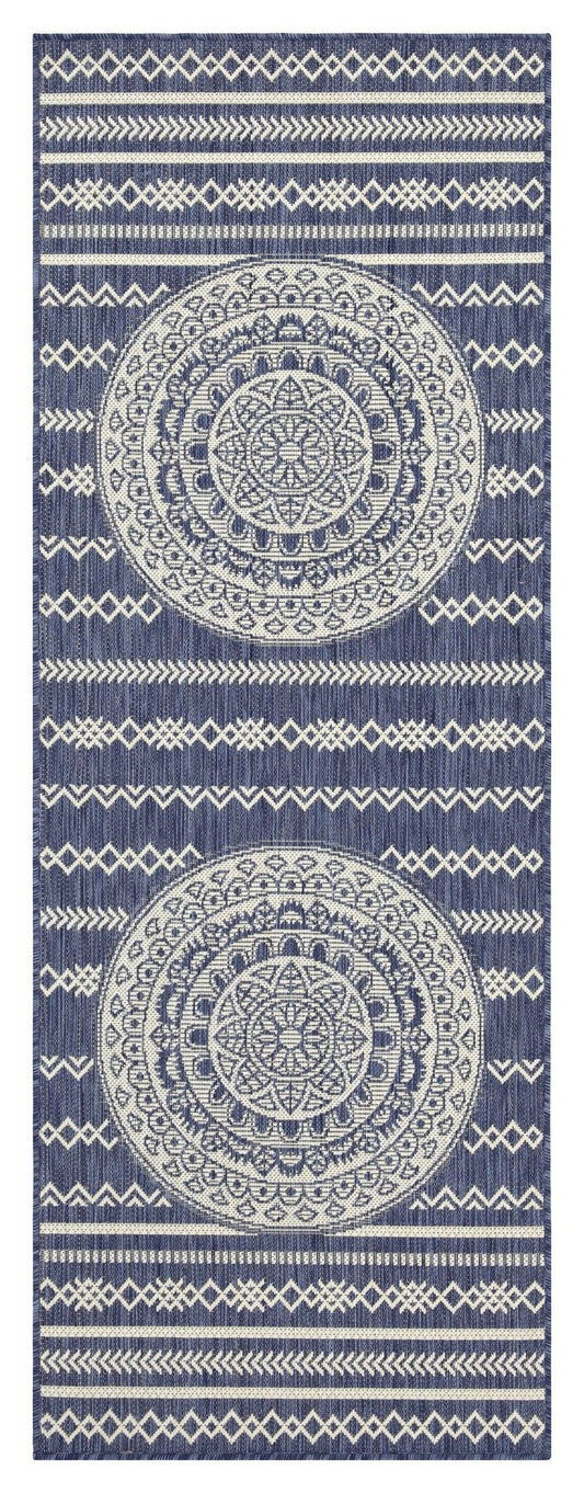 Sunshine - 2'7" X 7'3" Indoor / Outdoor Area Rug, Polypropylene Icona Home Decor