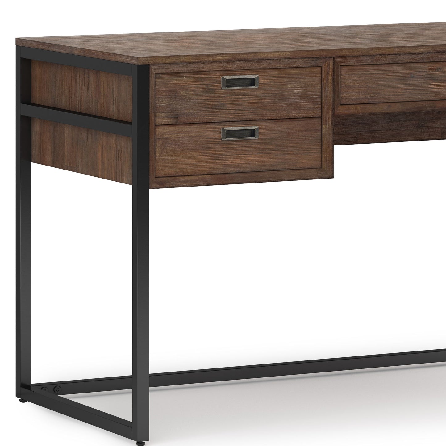 Richmond - Desk - Rustic Natural Aged Brown Simpli-Home