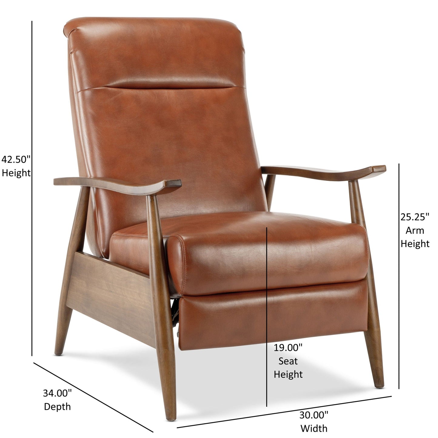 Sarasota - Arm Push Back Recliner Home Essentials