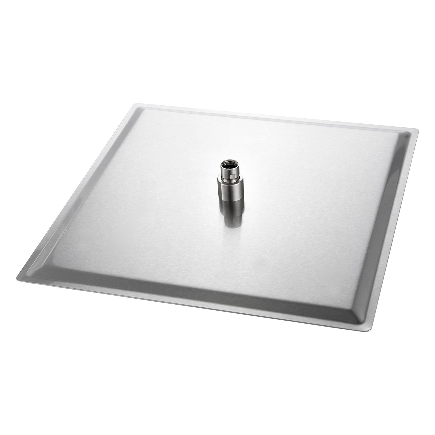 Modern 10" Square Rainfall Shower Head & Stainless Steel Wall Or Ceiling Mount Luxury Spa Shower Panel Daily Nest
