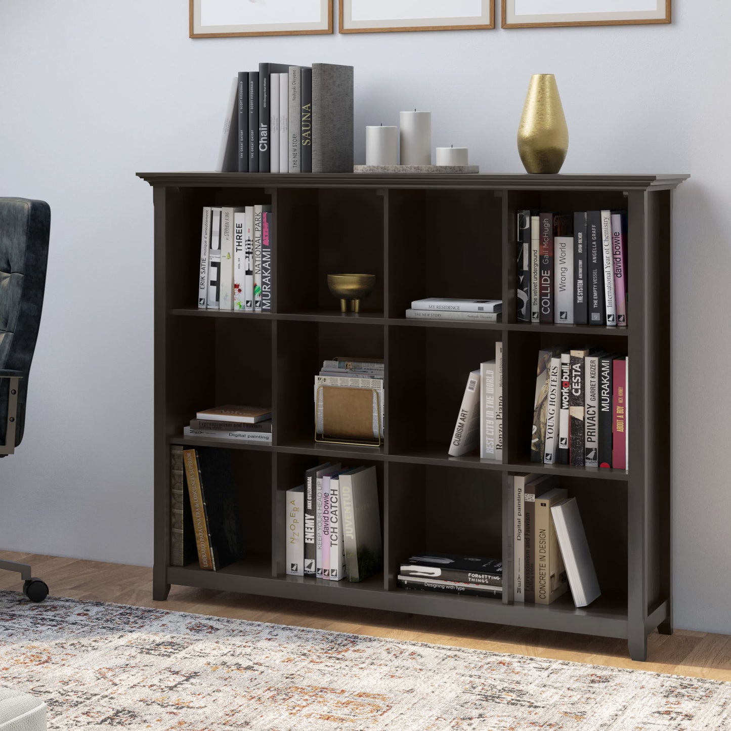 Amherst - Cube Storage Bookcase Simpli-Home