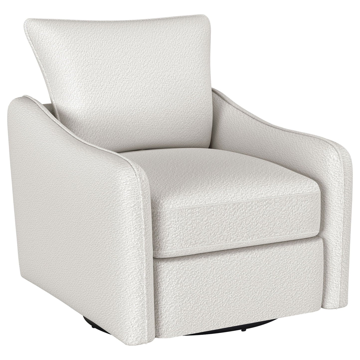 Madia - Upholstered Sloped Arm Swivel Glider Chair Coaster Fine Furniture