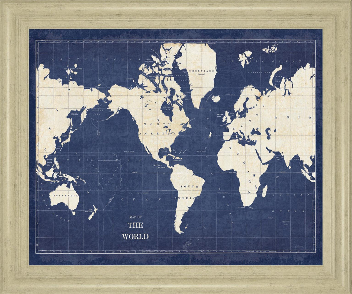 Voyager's Atlas - 28" x 34" Framed Wall Art Classy Art