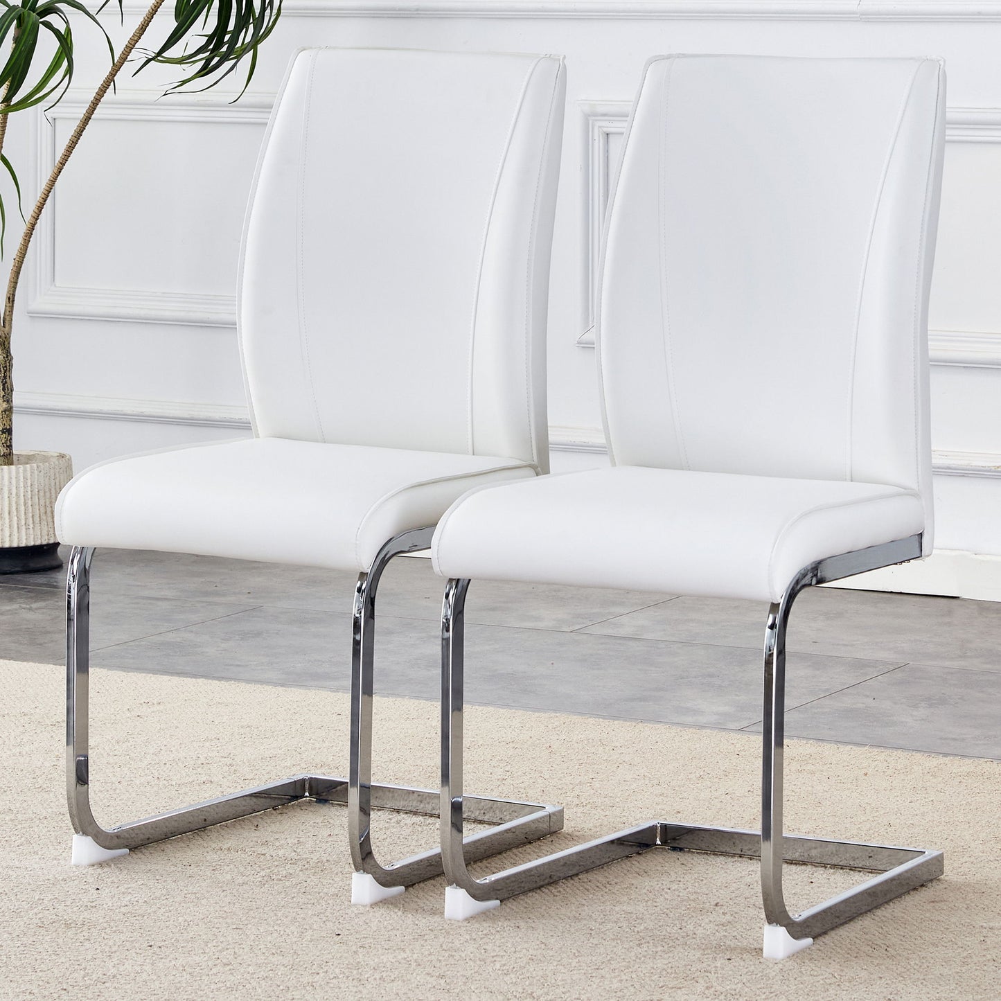 Luxury Simple Arch Chair, High Resilience With Metal Legs Home Essentials