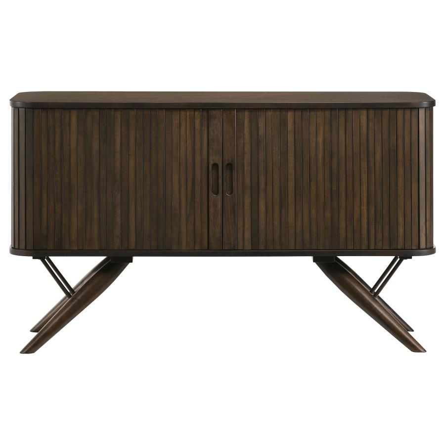 Wes - 2 Door Sideboard Buffet Storage Cabinet - Dark Walnut CoasterEssence