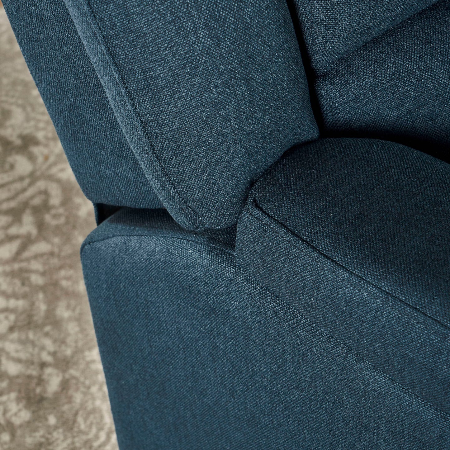 Contemporary Glider Recliner With Swivel Function Noble House