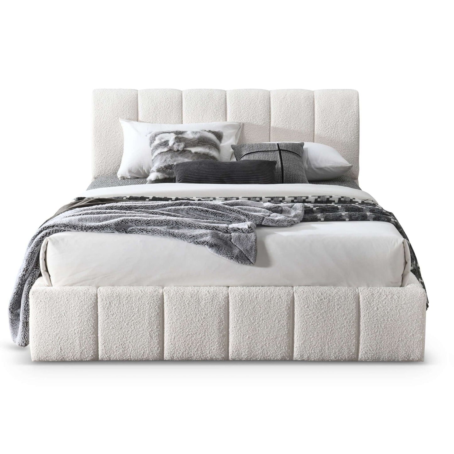 Hilar - Elegant Design Platform Bed Ashcroft Furniture
