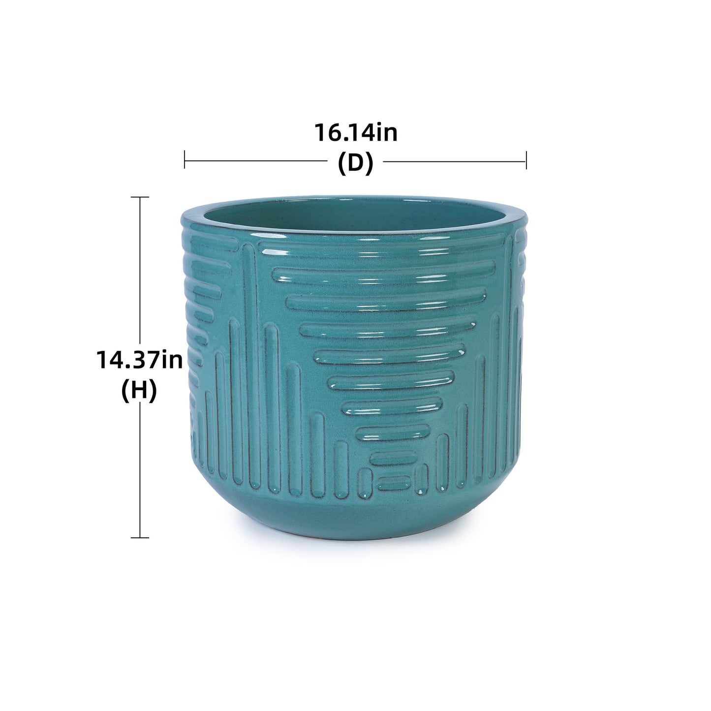 Versatile Flowerpot, Planter For Patio, Garden, Windowsill Daily Nest