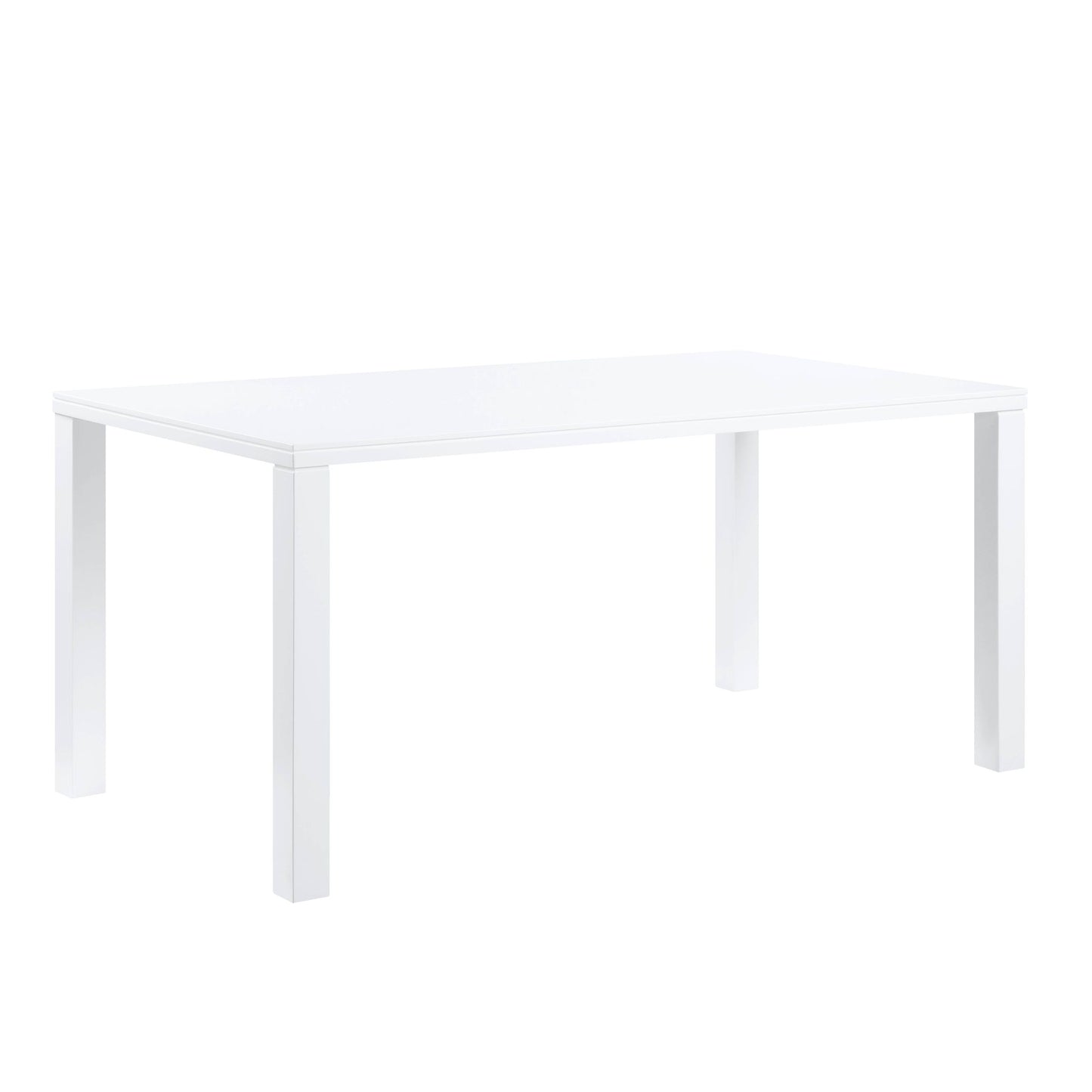 Pagan - High Gloss Dining Table - White Acme