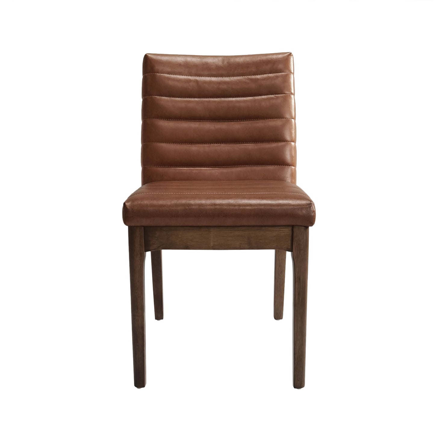 Upholstered Dining Chairs With Rubber Legs (Set of 2) Noble House