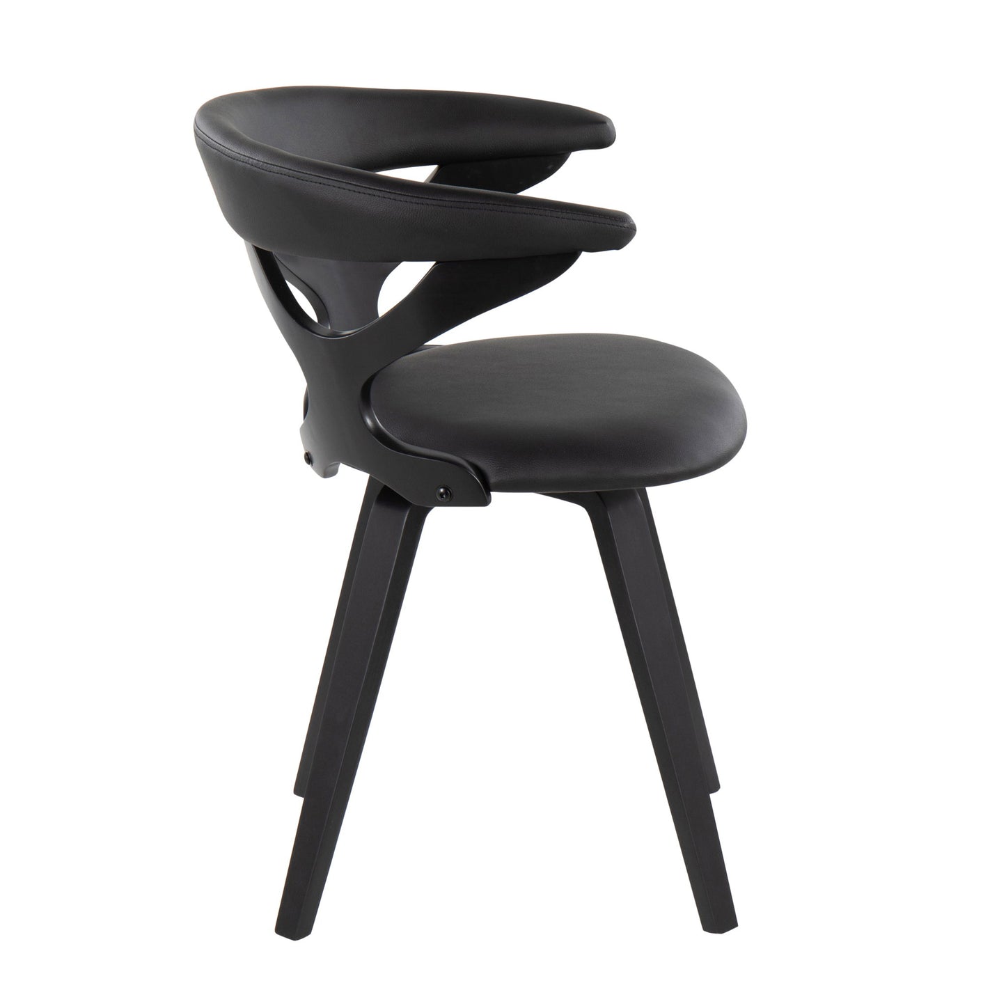 Gardenia - Mid-Century Modern Dining Chair With Swivel Lumi Source