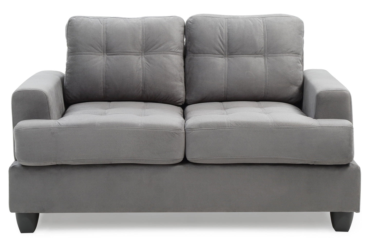 Stylish Transitional Loveseat For Two Glory Furniture