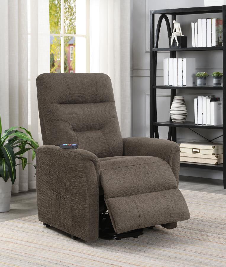 Henrietta - Upholstered Power Lift Massage Chair CoasterEveryday