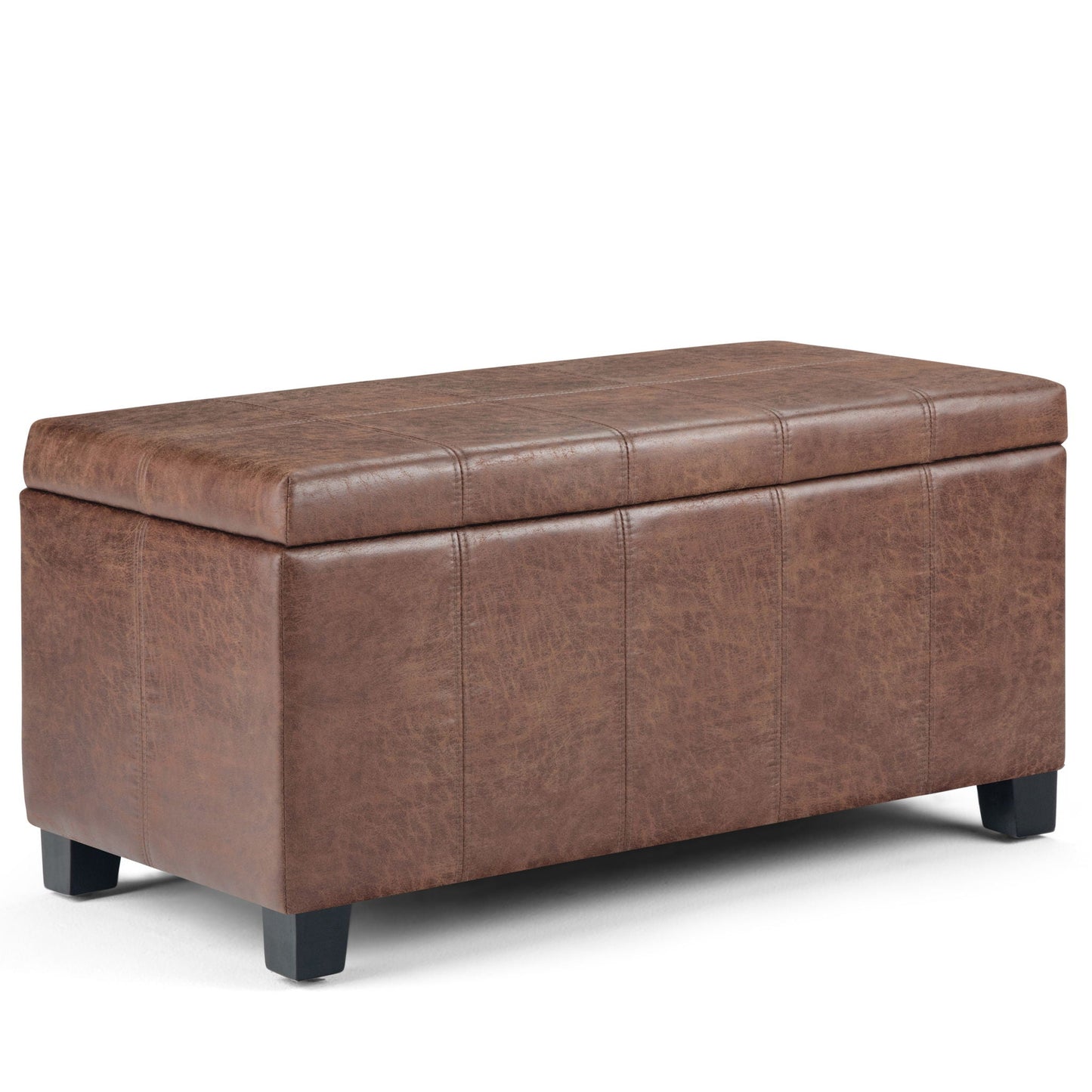 Dover - Upholstered Storage Ottoman Bench Simpli-Home
