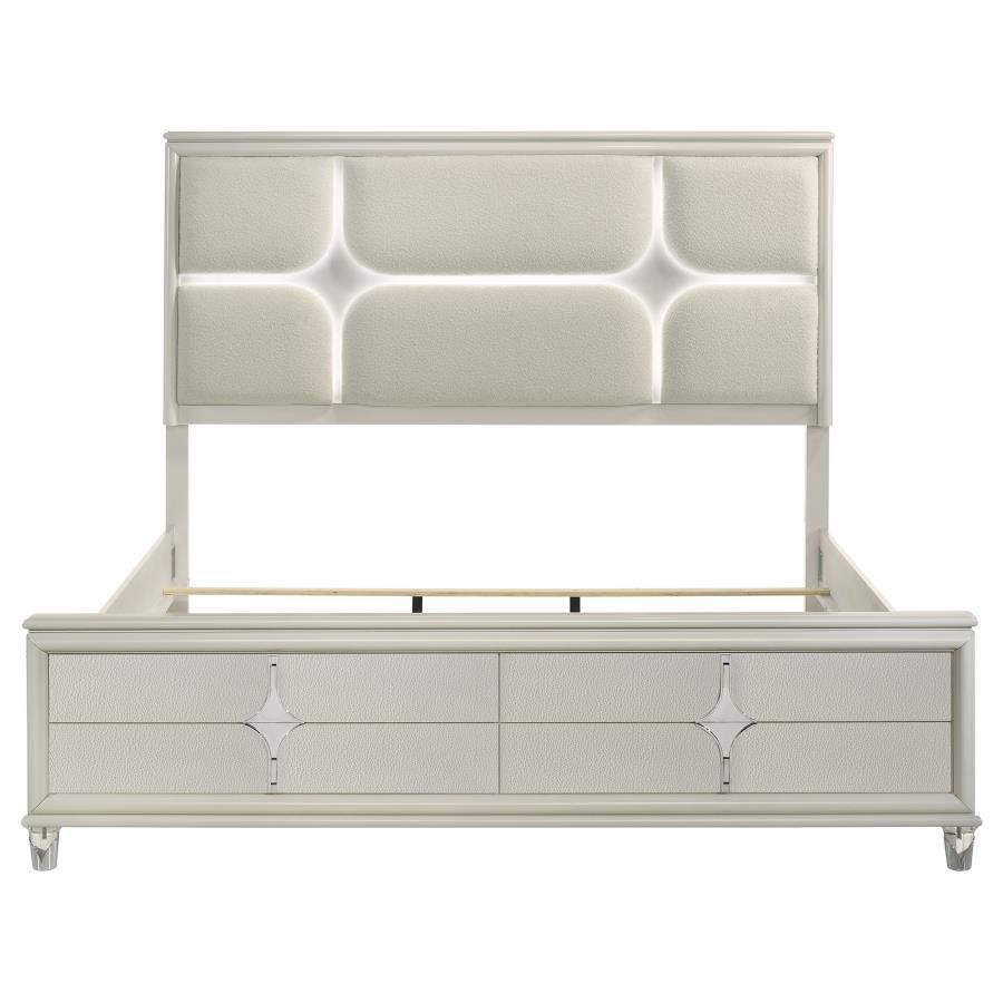 Olivia - Panel Bed LED Headboard Coaster Fine Furniture