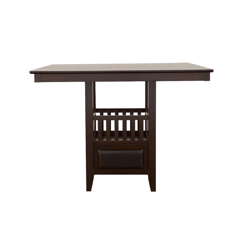 Jaden - Square Counter Height Dining Table - Espresso CoasterEveryday