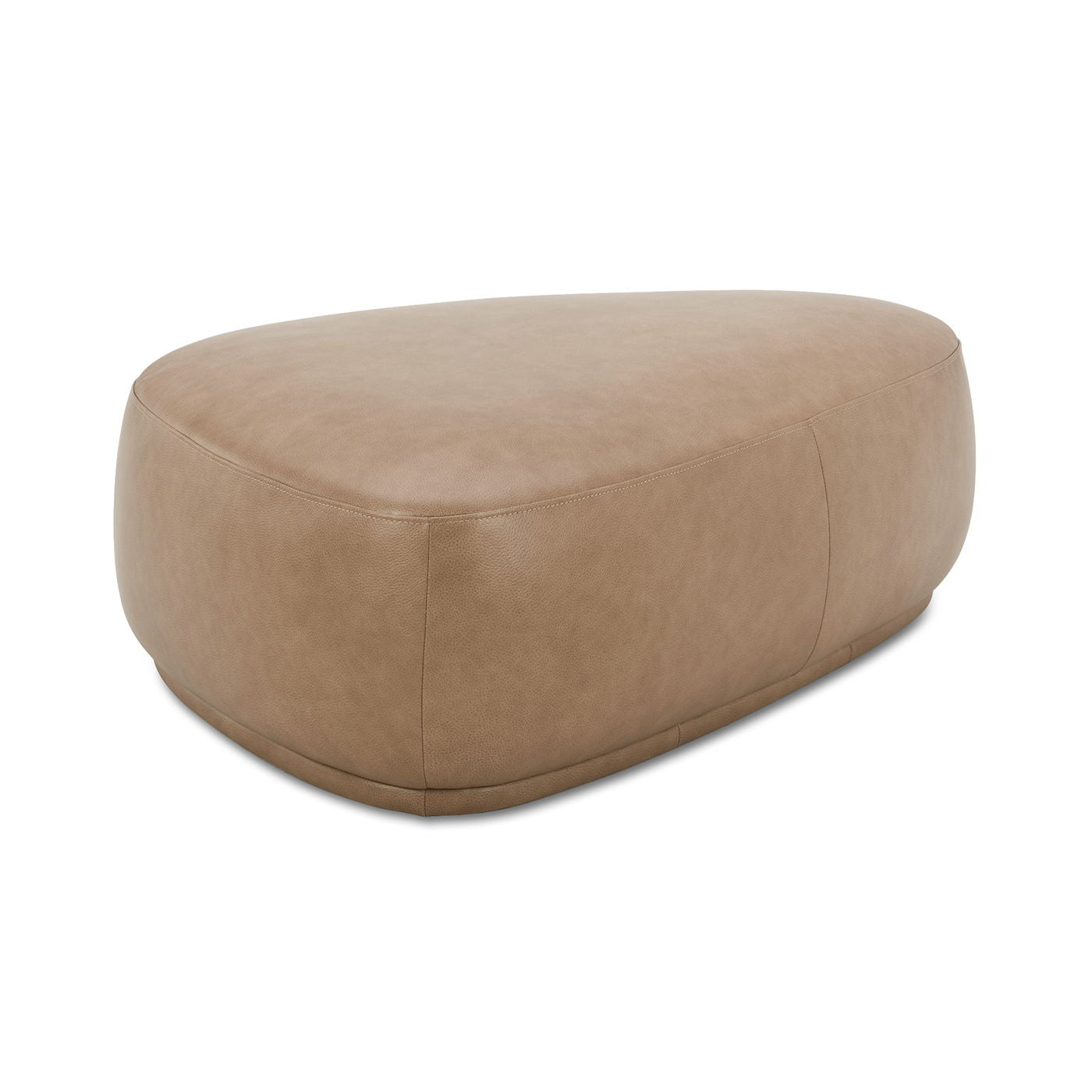 Pebble - Rounded Triangle Cocktail Ottoman Jennifer Taylor Home