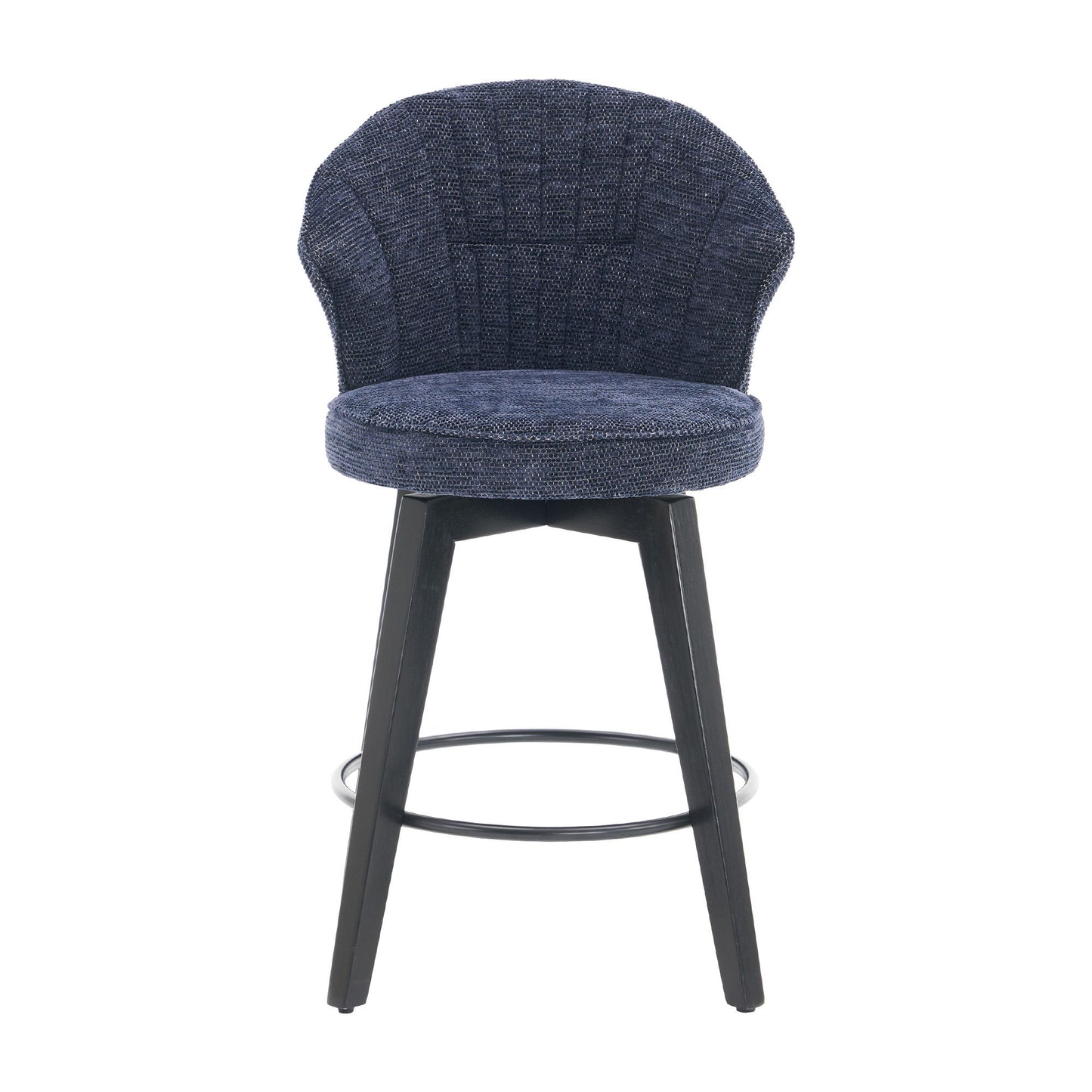 Wing Back Swivel Bar Stools (Set of 2) Home Essentials