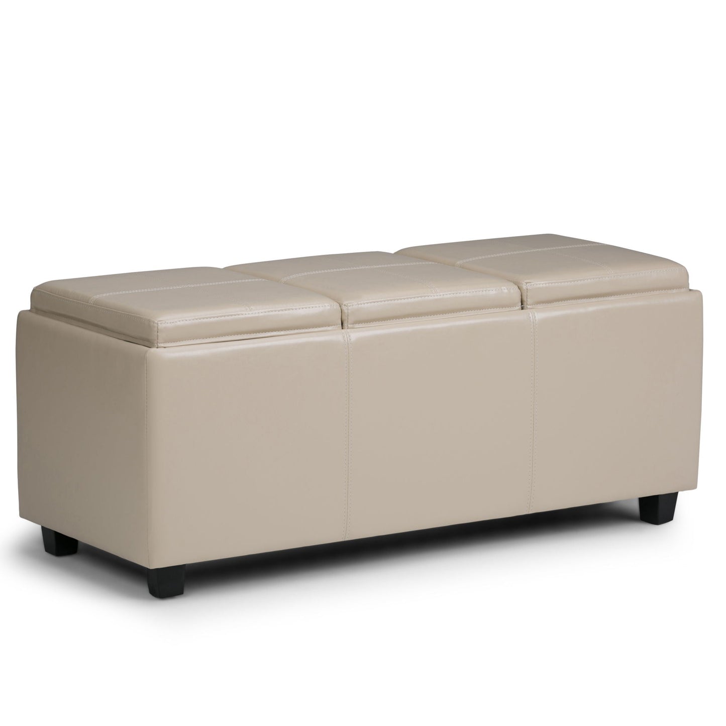 Avalon - Upholstered Storage Ottoman Simpli-Home