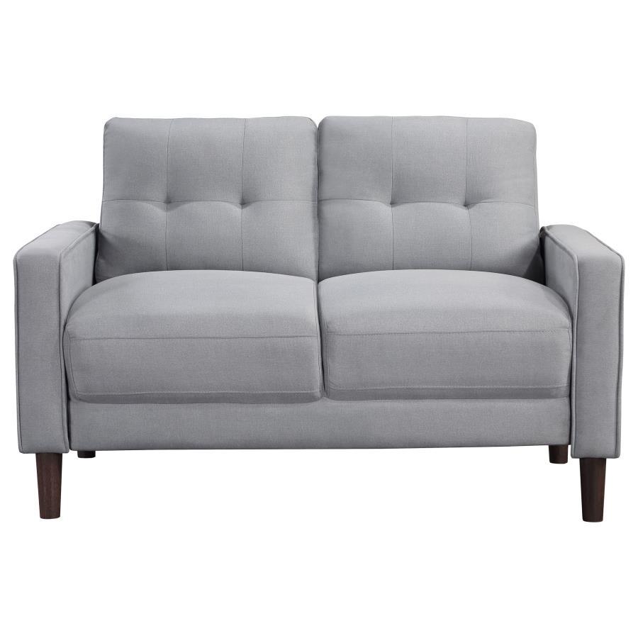 Bowen - Upholstered Track Arm Tufted Loveseat Coaster Fine Furniture