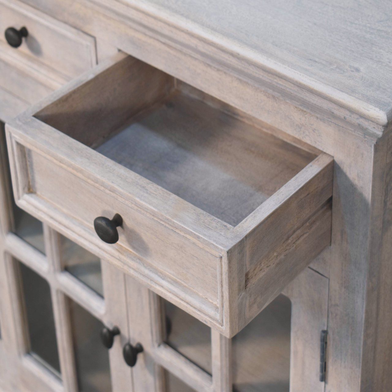 Cabinet With Glazed Doors Artisan Furniture