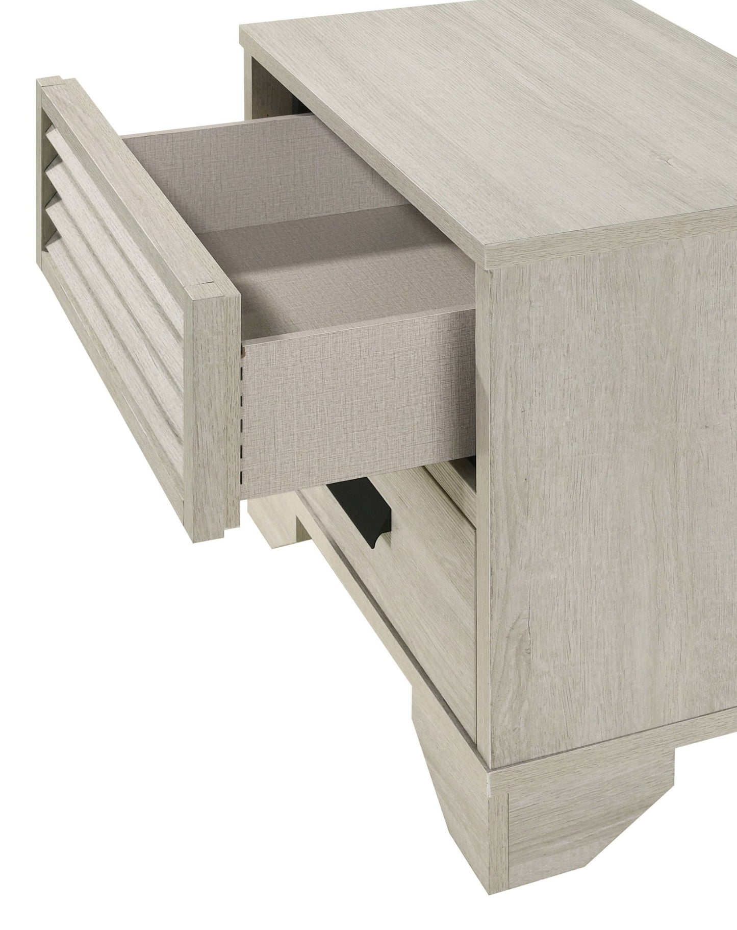Sarter - Nightstand - White Crown Mark