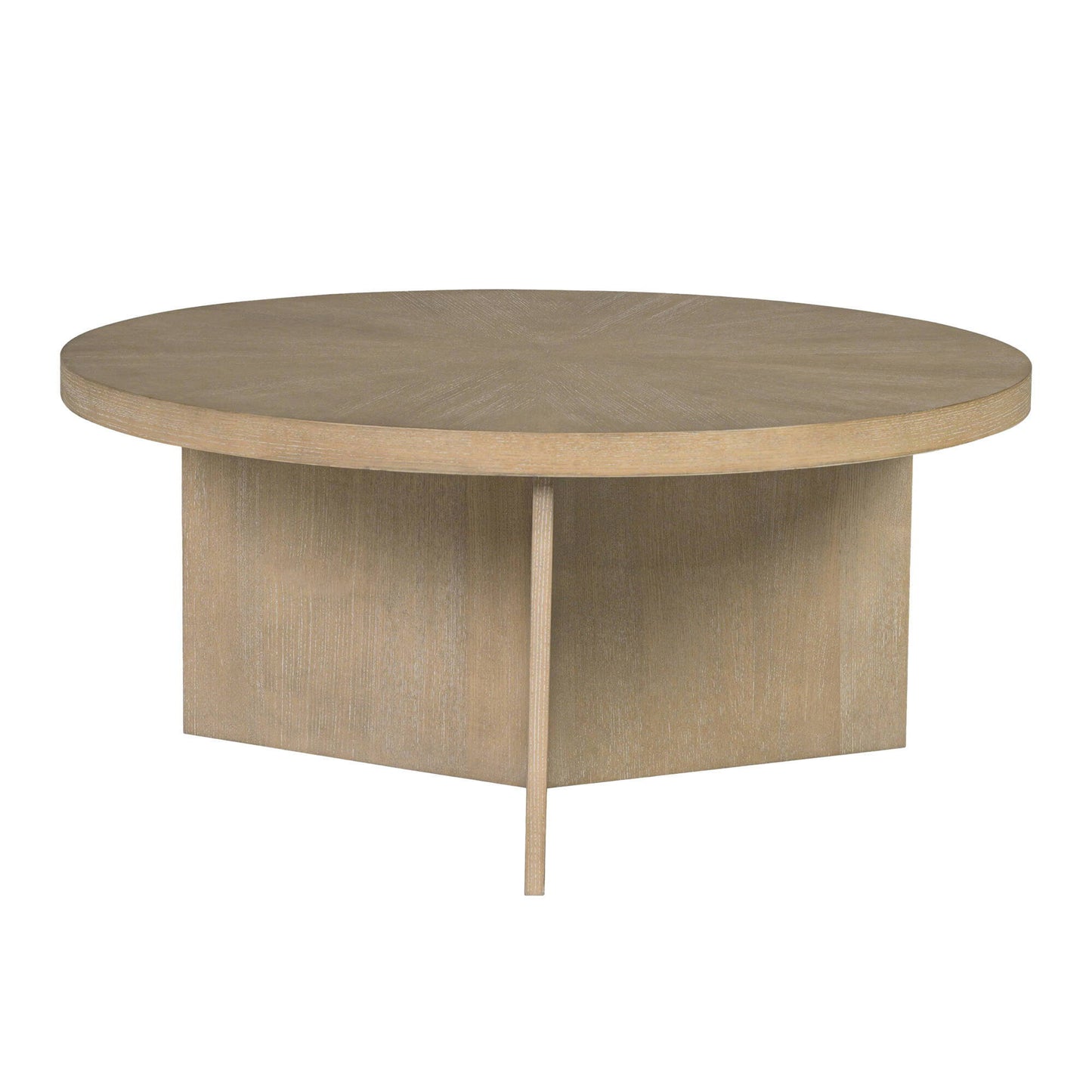 Round Coffee Table With Solid Veneer Top JLA