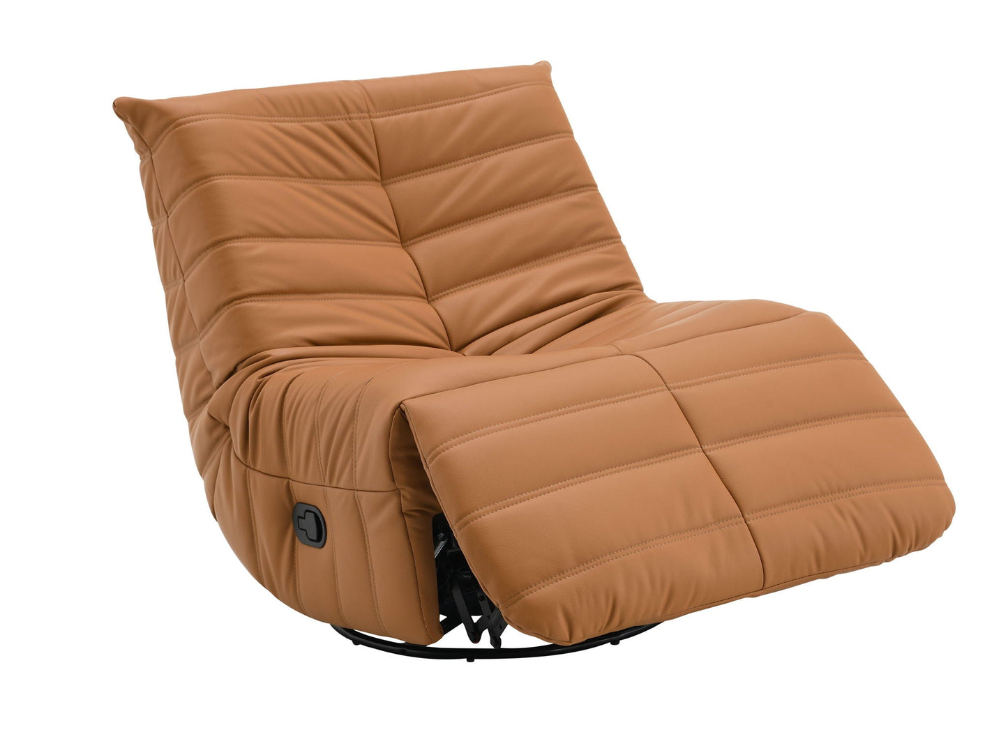 Talmon - Chenille Glider Recliner With Swivel Acme