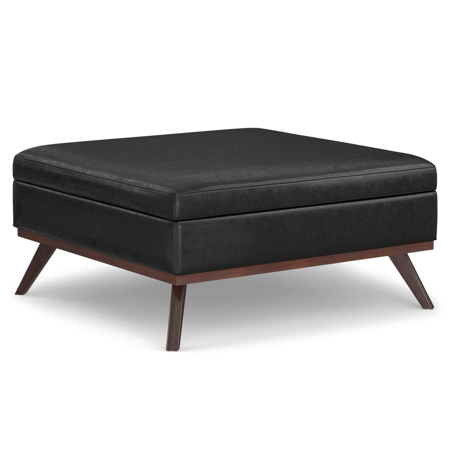 Owen - Multifunctional Square Coffee Table Storage Ottoman Simpli-Home