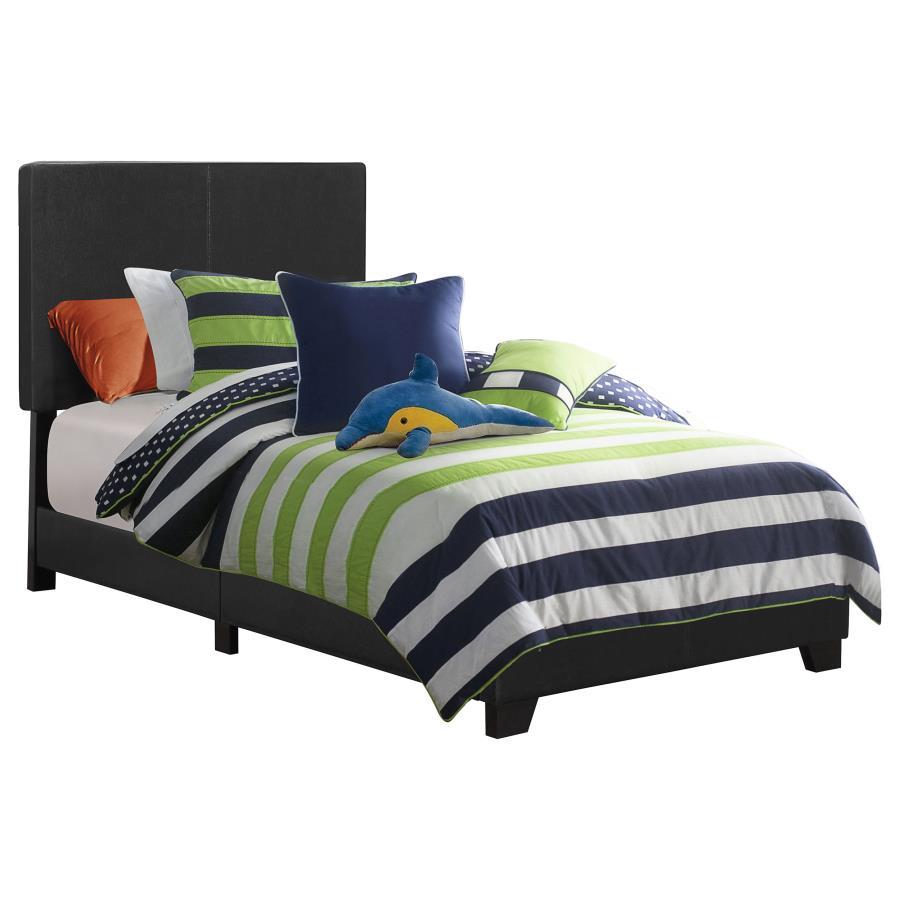 Dorian - Upholstered Panel Bed CoasterEveryday