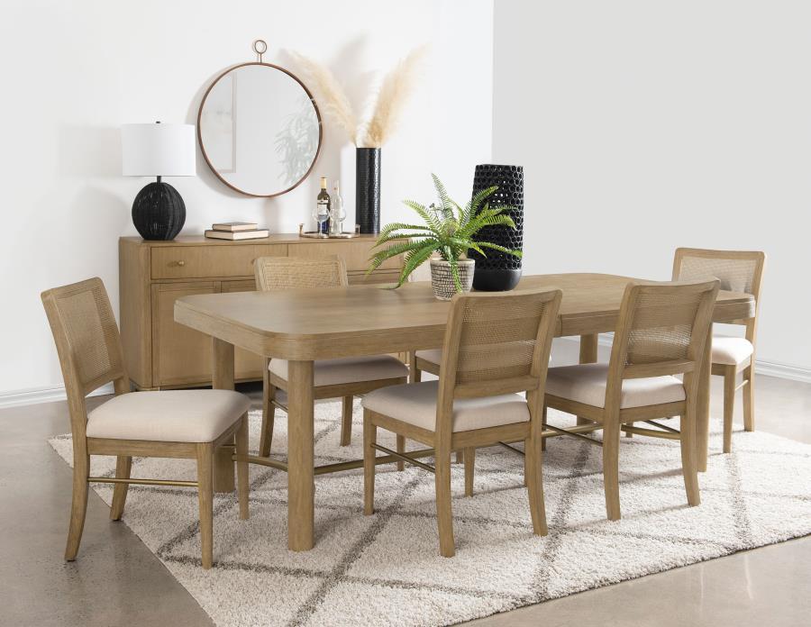 Arini - Extension Leaf Dining Table Set Coaster Fine Furniture